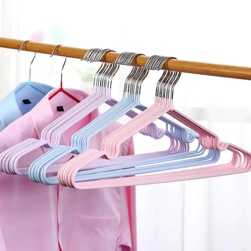 10-Piece Non-Slip Clothes Hangers Gold