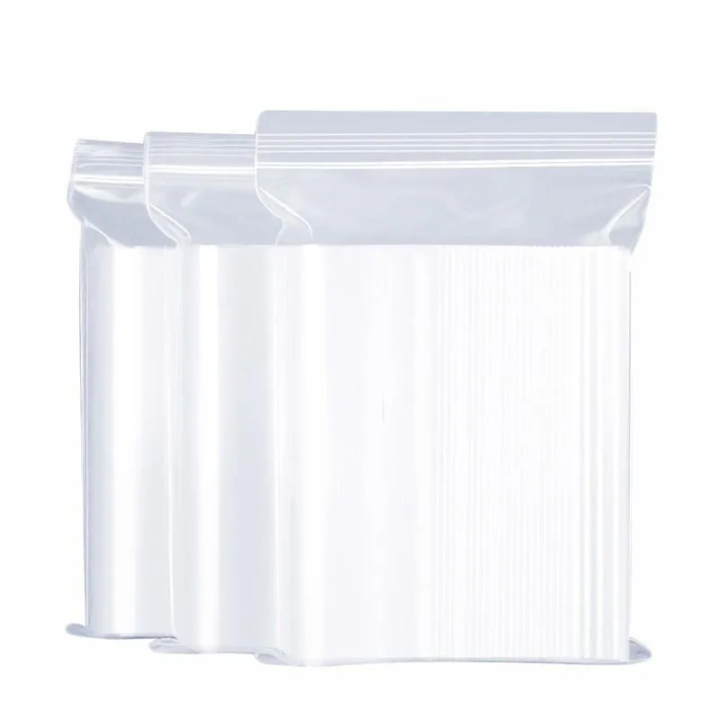 15 Bags 14*20*8 Thread 100 Pieces/Bag Food Self Sealing Bag