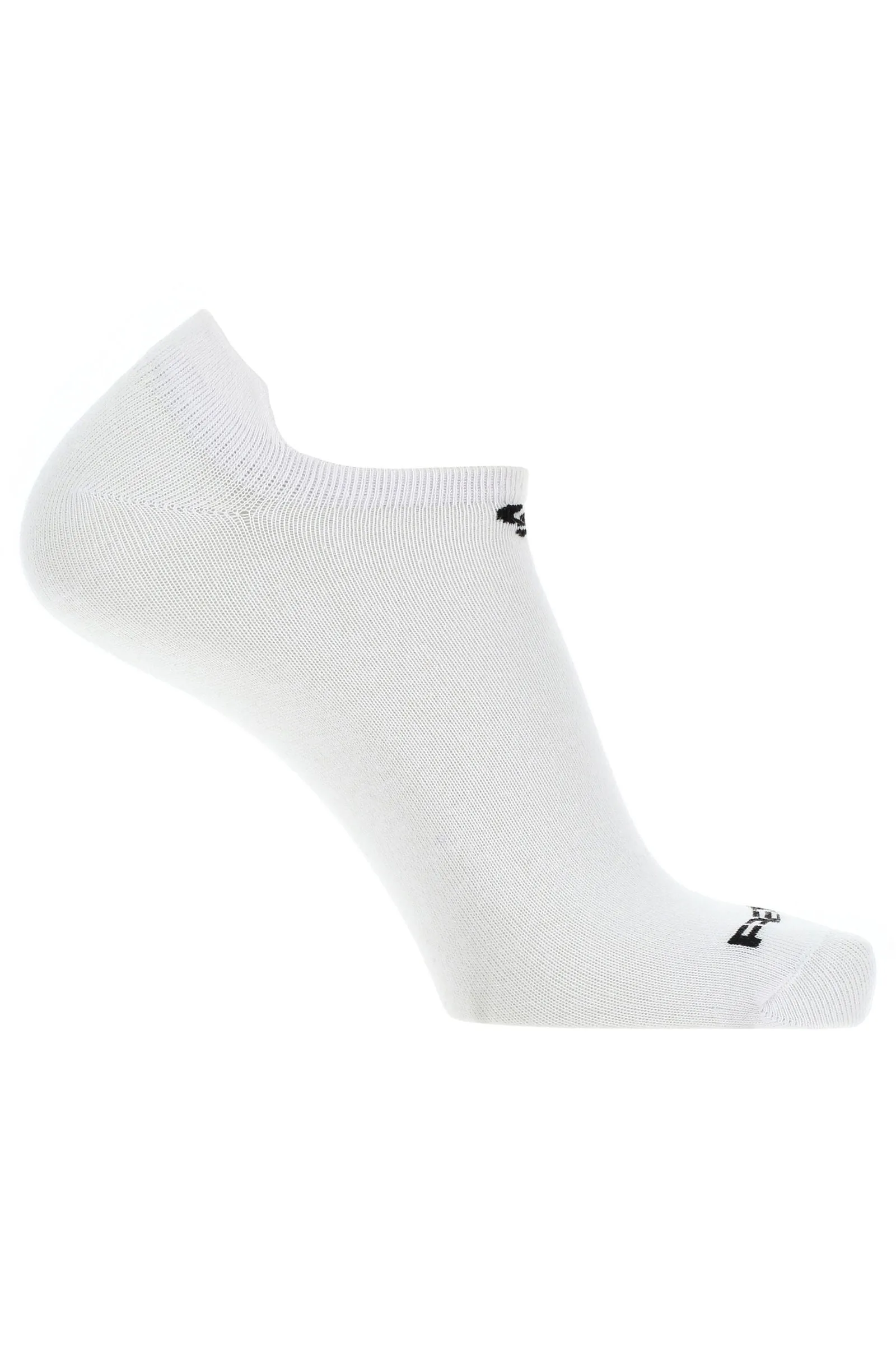 3 Pack Non Slip Socks - Black   White
