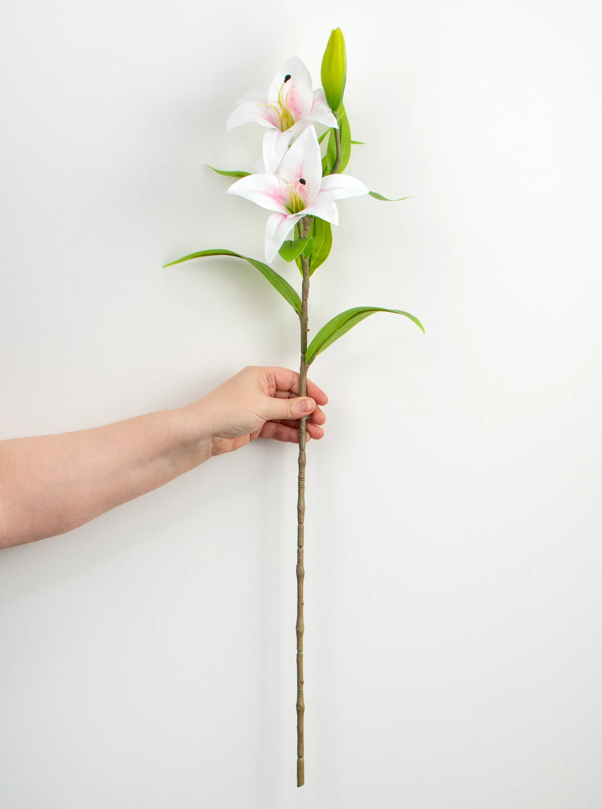 30" Lily Soft Touch Flower Spray