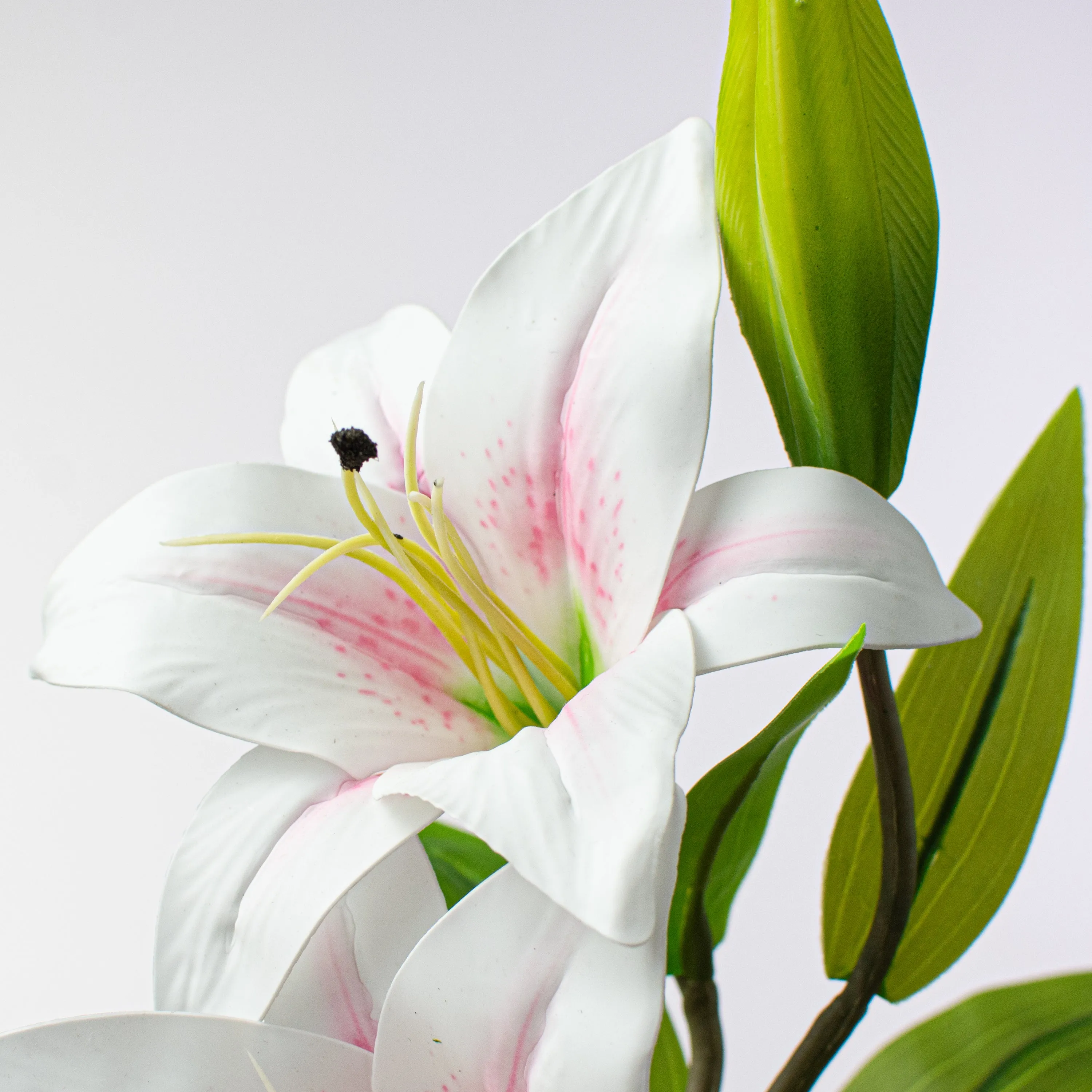 30" Lily Soft Touch Flower Spray