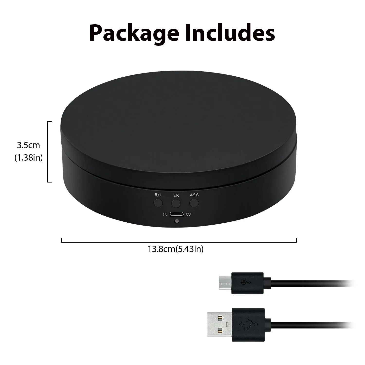 360° ROTATING DISPLAY STAND