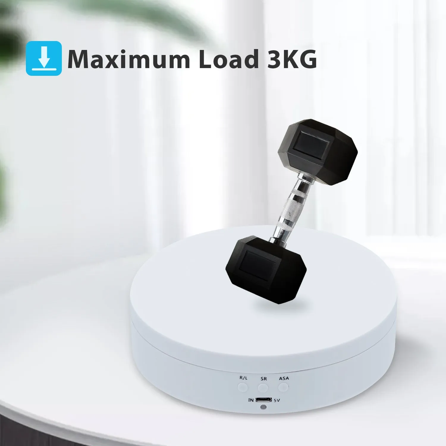 360° ROTATING DISPLAY STAND