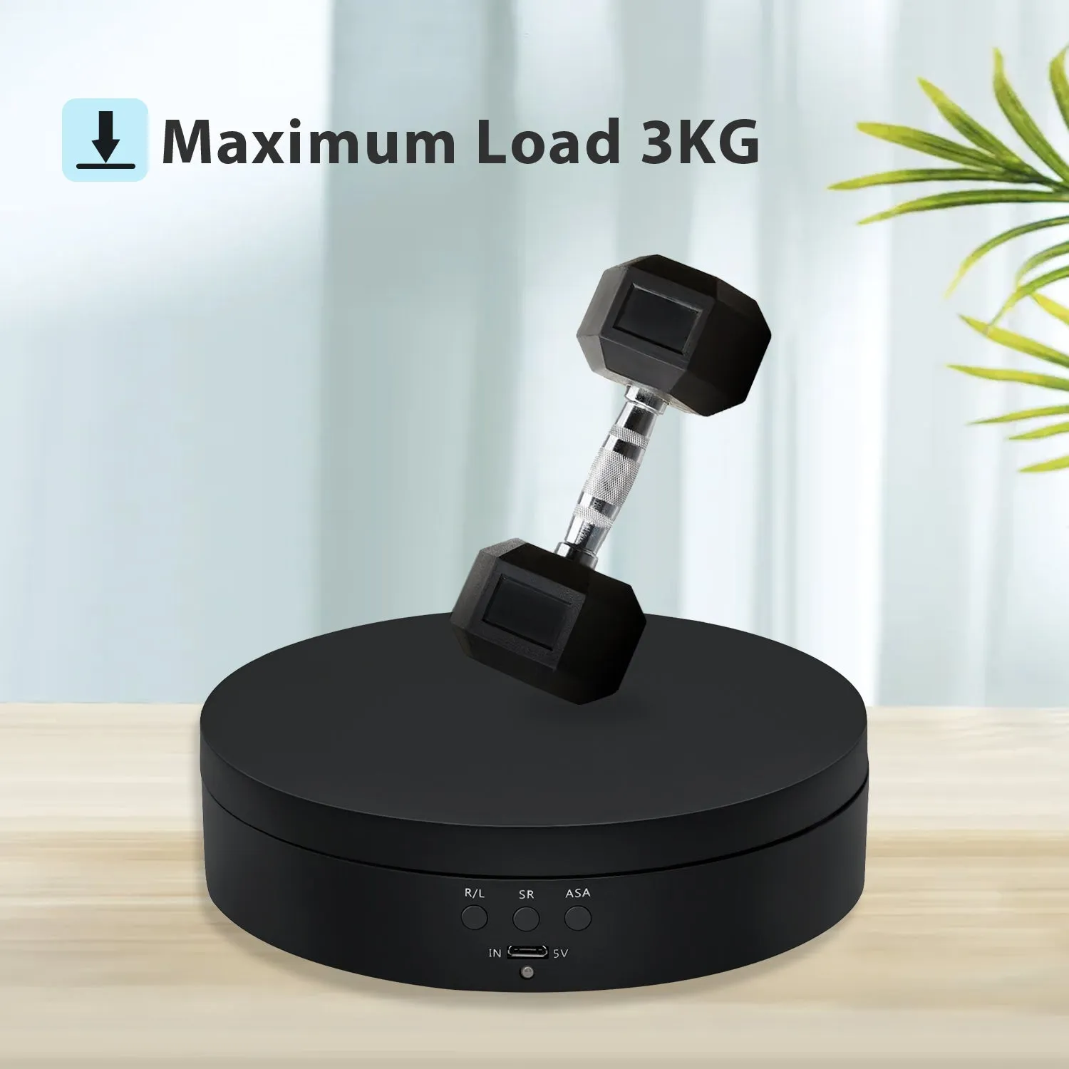 360° ROTATING DISPLAY STAND
