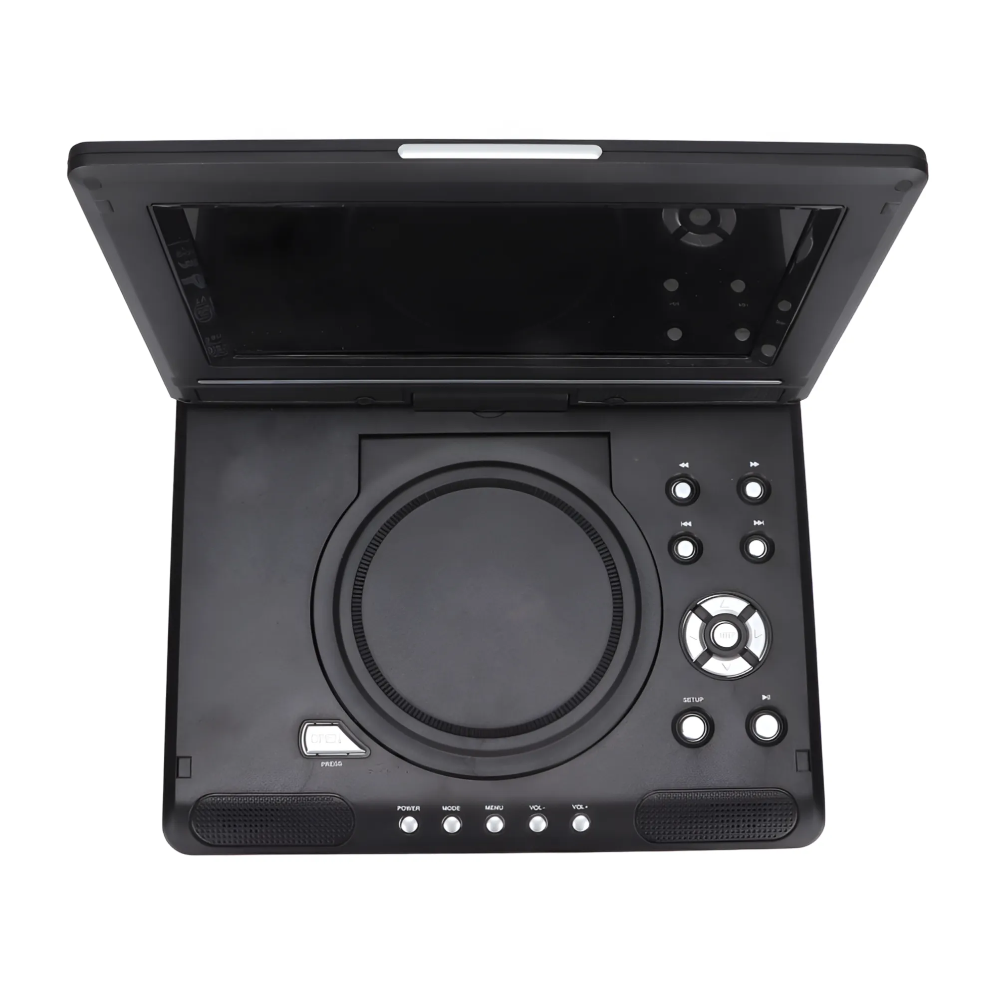 9.8 Inch Portable Rotatable HD DVD Player with LCD Wide Screen