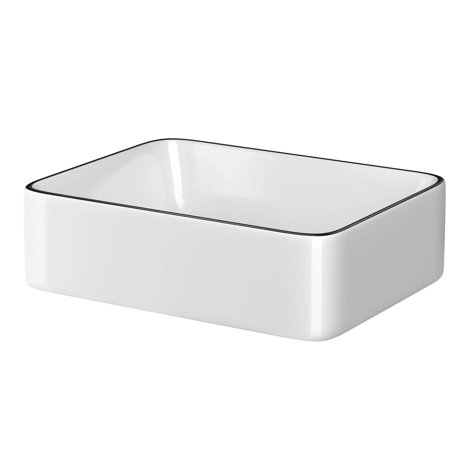 Anti-Scratch Heat-Resistant Vanity Basin 48x37cm - Cefito