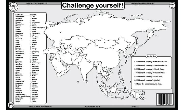 Asia PlaceMat