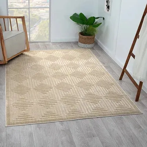 Atlas 82416BEI Beige Rug