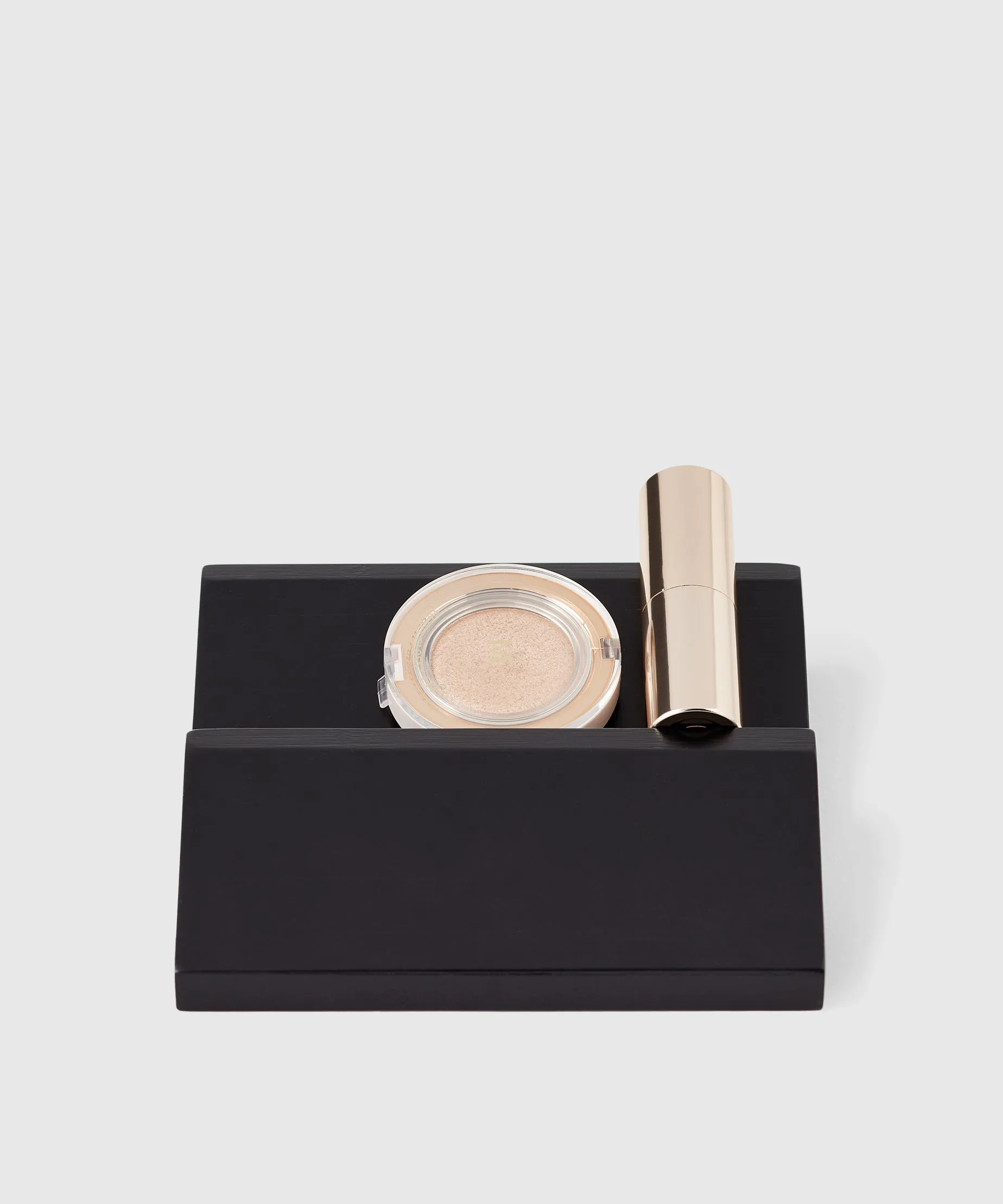 Bamboo Skincare & Cosmetic Organizing Insert – Black
