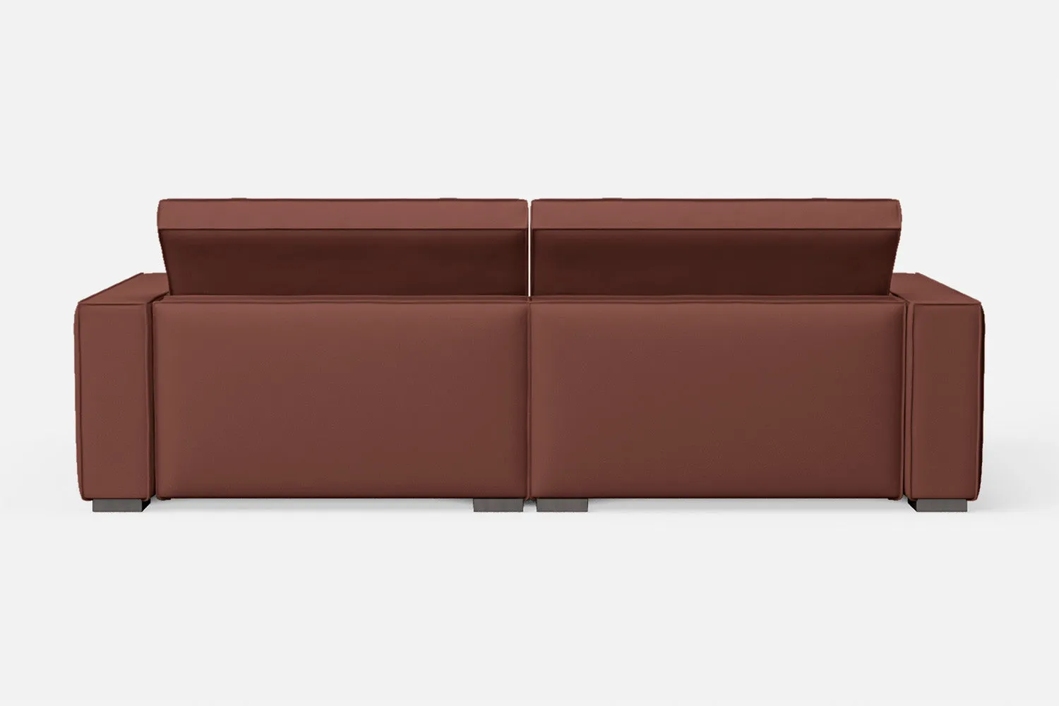 Bolzano 3 Seater Sofa Mauve Leather