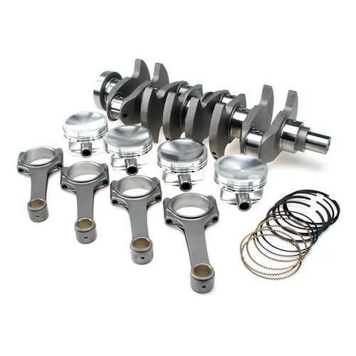 Brian Crower STROKER KIT - Nissan SR20DE(T) - 91mm Billet Crank, I Beam Rods (5.366inch), Custom Pistons