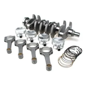 Brian Crower STROKER KIT - Nissan SR20DE(T) - 91mm Billet Crank, I Beam Rods (5.366inch), Custom Pistons