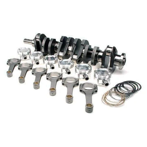 Brian Crower STROKER KIT - Nissan TB48, 110mm Stroke Billet Crank, Aluminum Rods, Custom Pistons