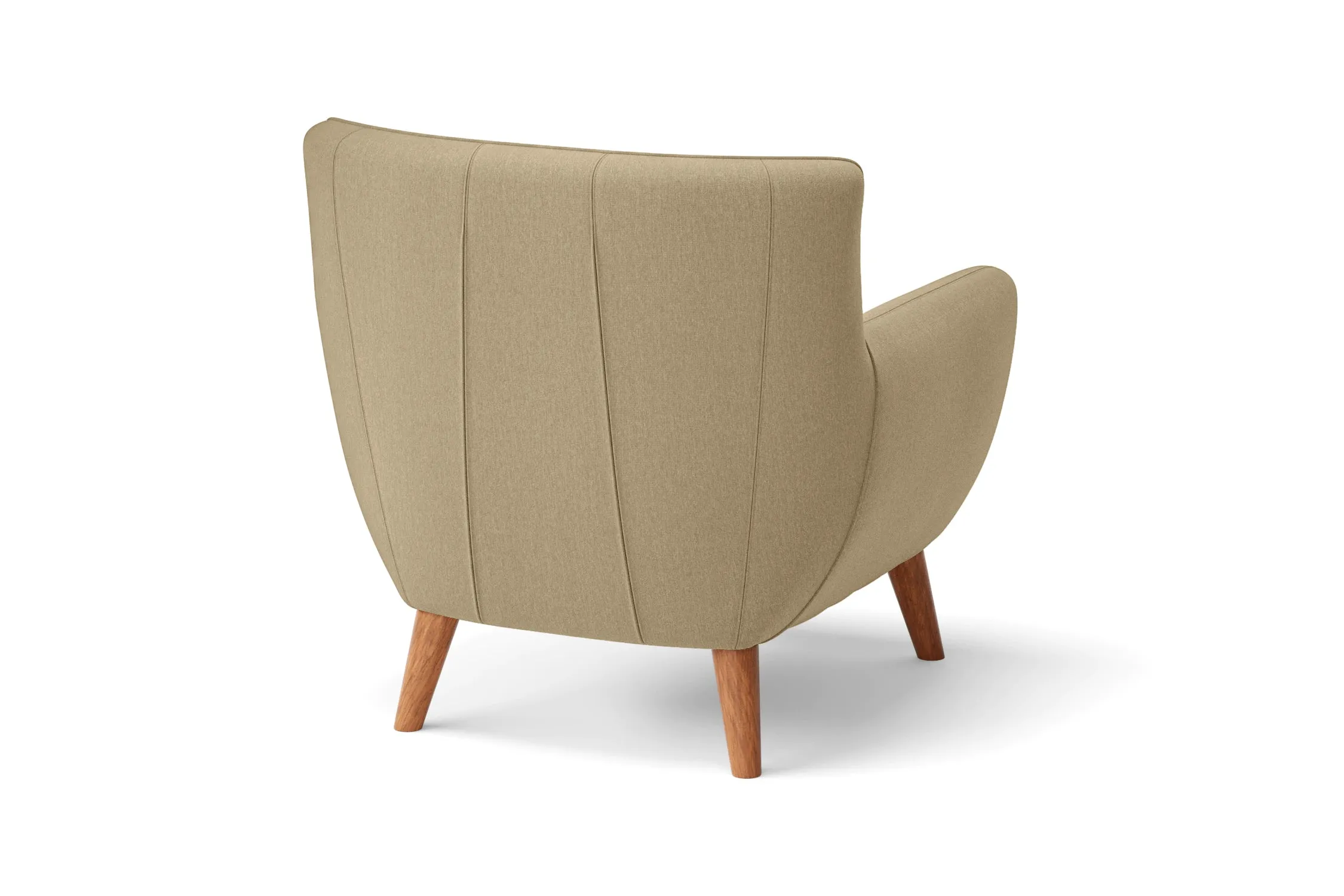 Casoria Armchair Beige Linen Fabric