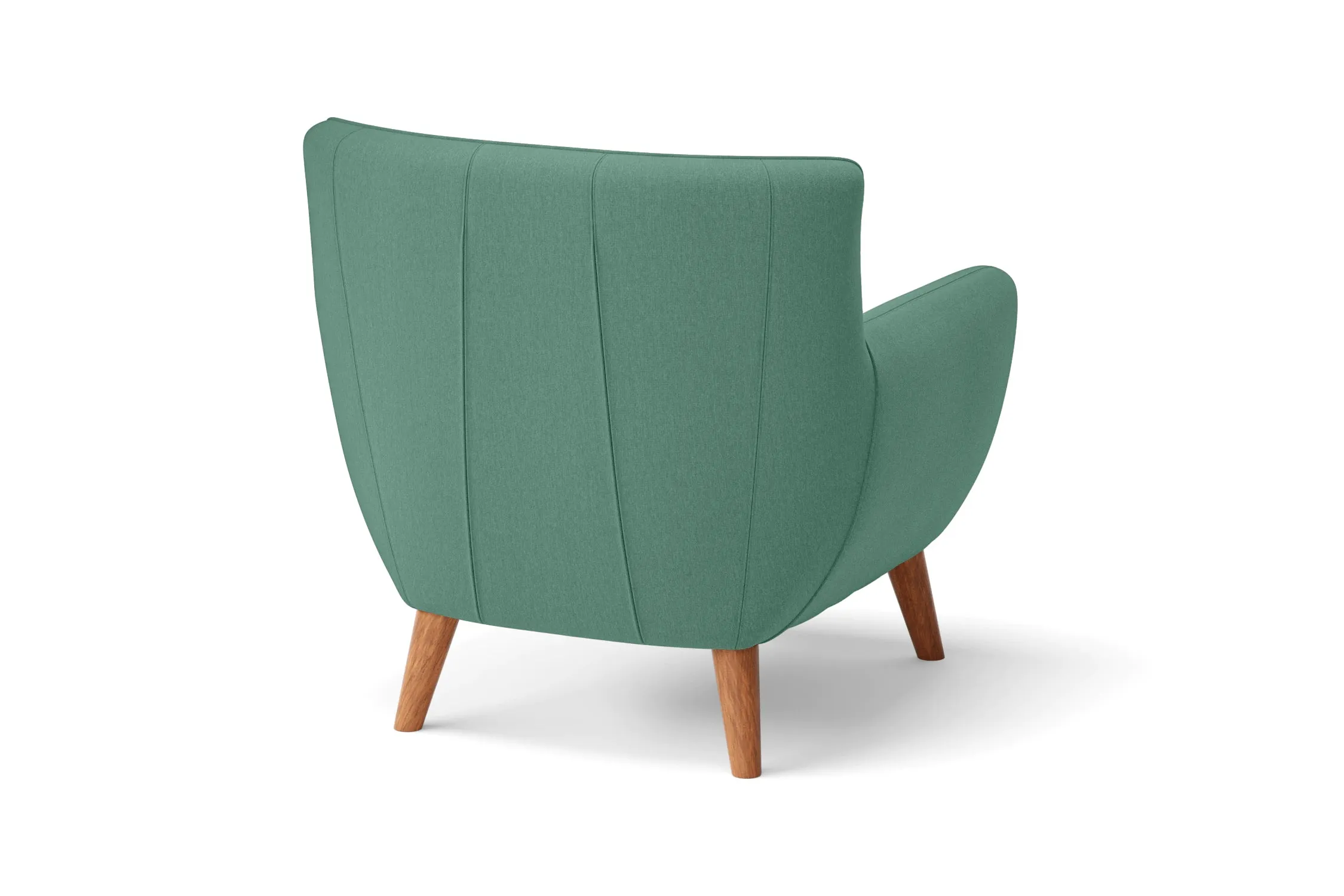 Casoria Armchair Mint Green Linen Fabric