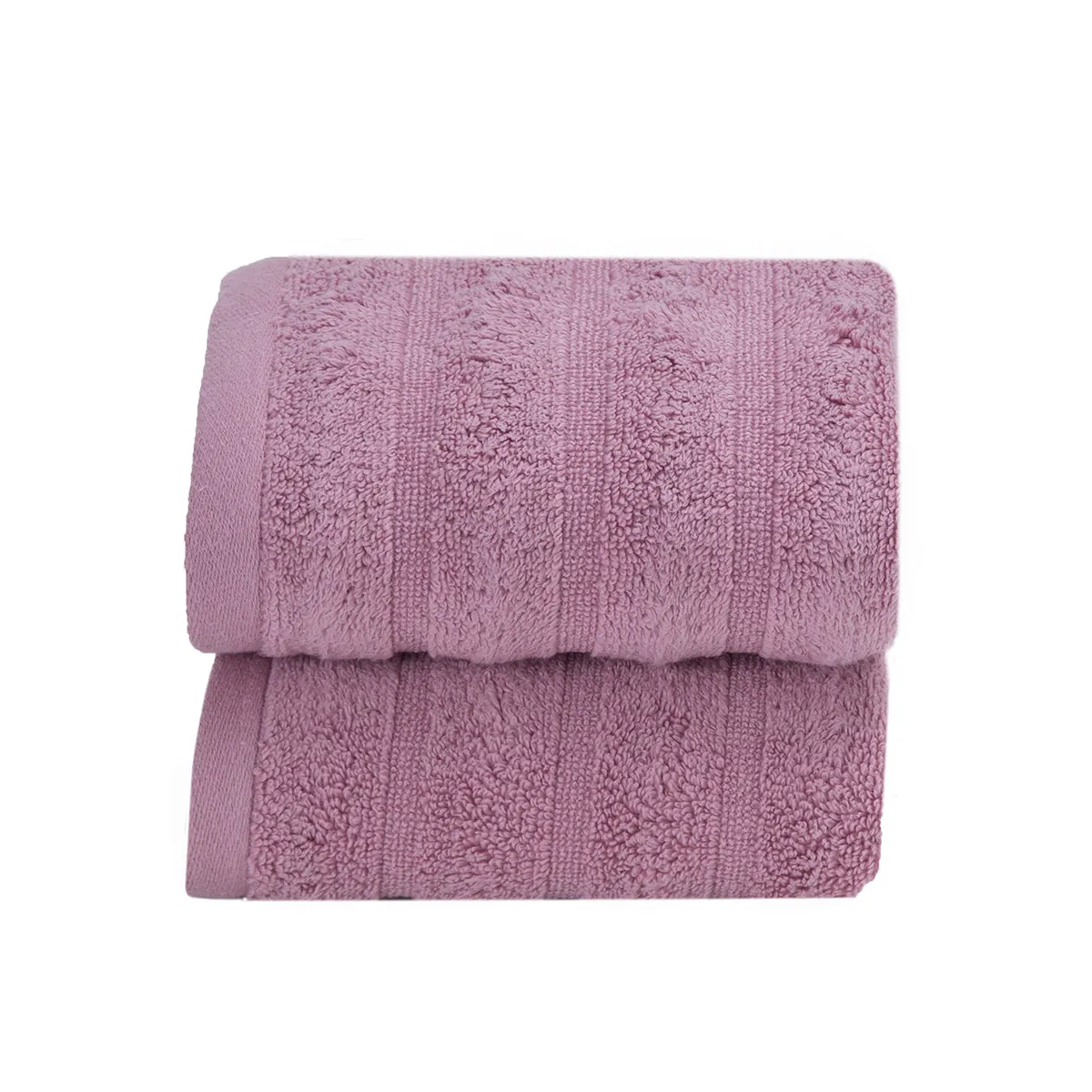 Casper Antimicrobial Antifungal Super Absorbent & Lofty Orchid Smoke Towel Set
