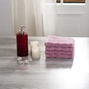 Casper Antimicrobial Antifungal Super Absorbent & Lofty Orchid Smoke Towel Set
