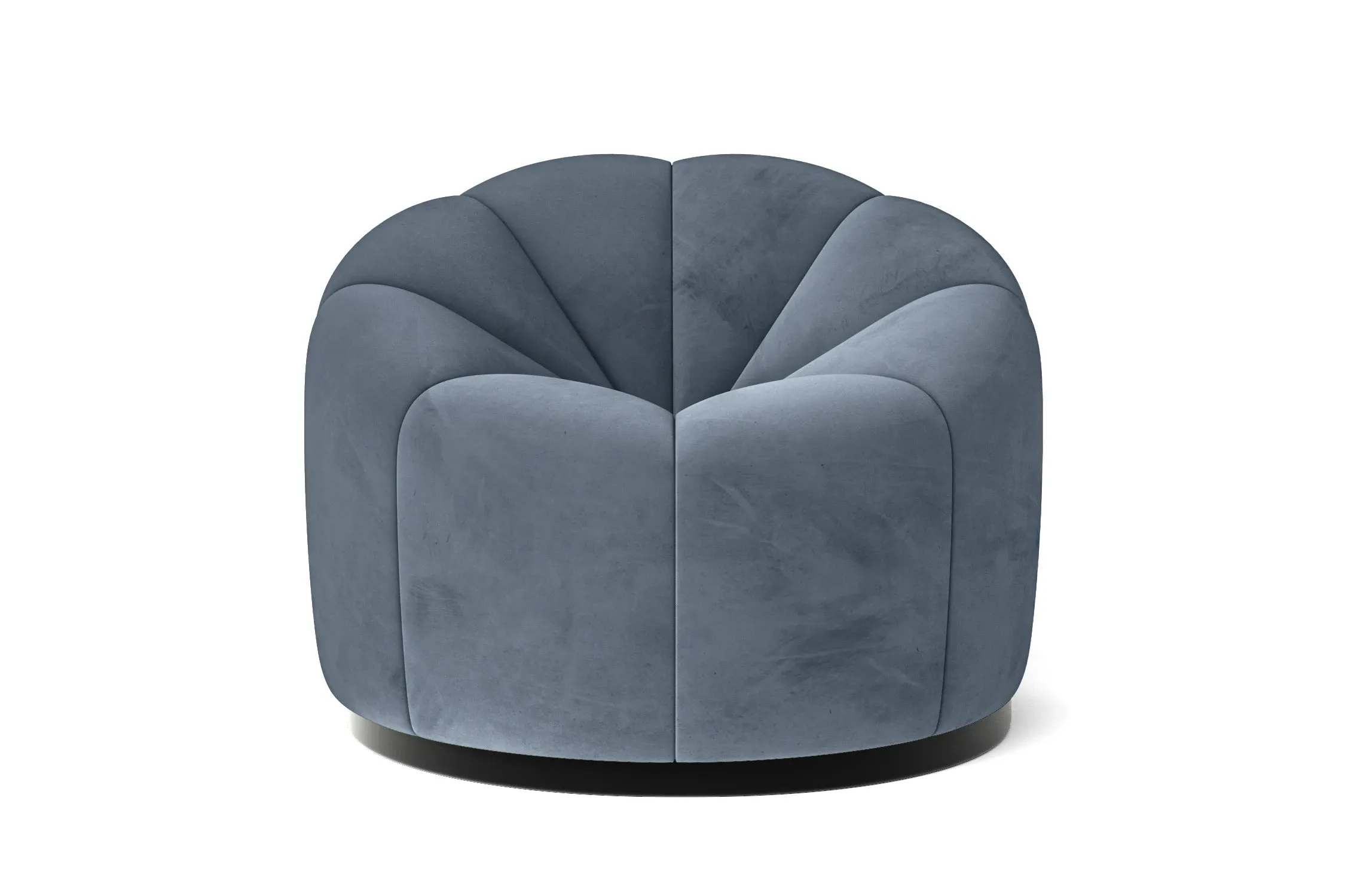 Columbia Armchair Baby Blue Velvet