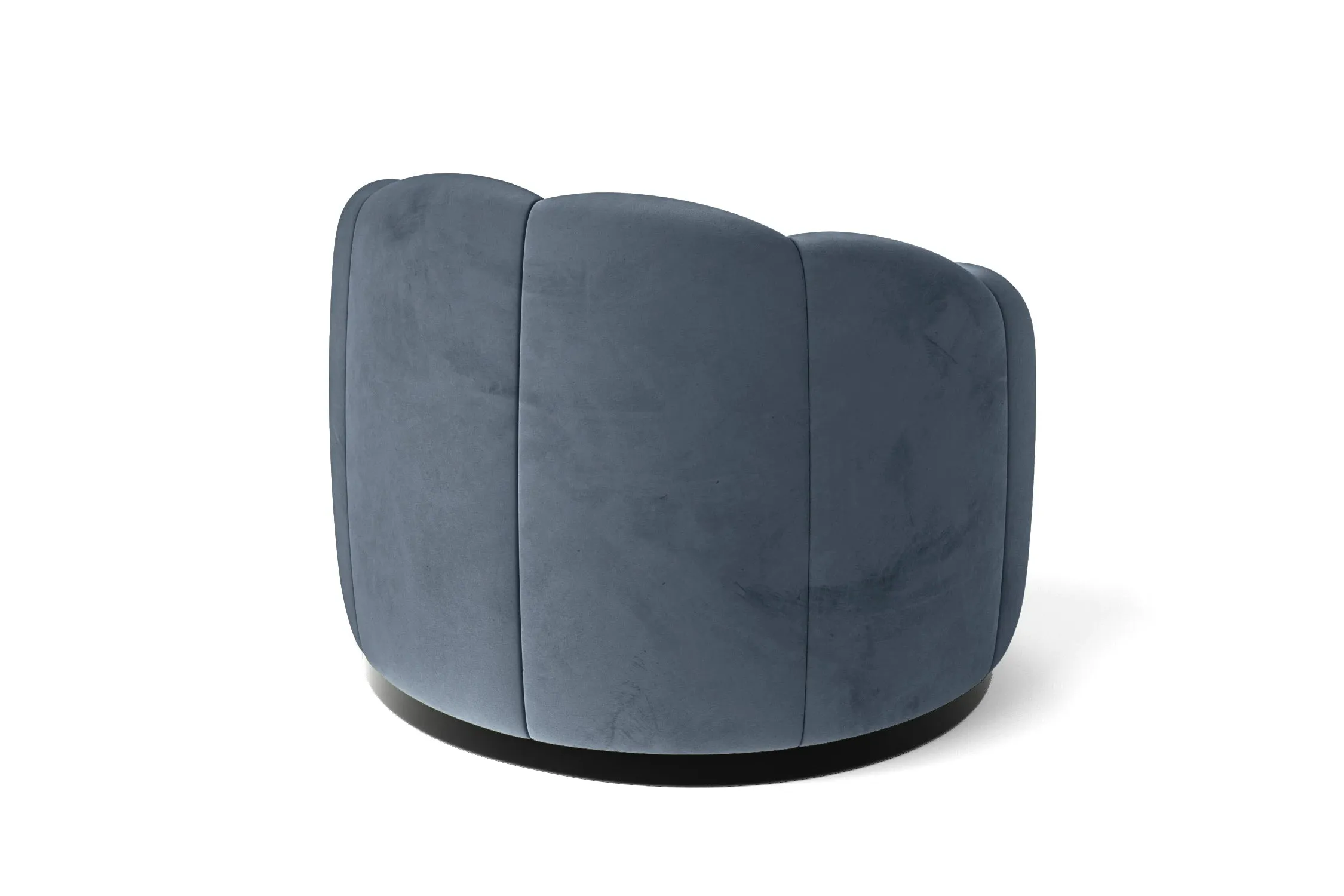 Columbia Armchair Baby Blue Velvet