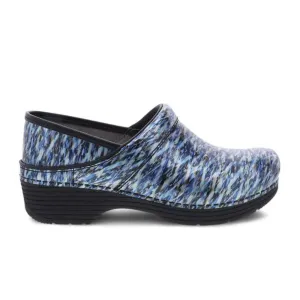 Dansko LT Pro Clog (Women) - Blue Waves Patent