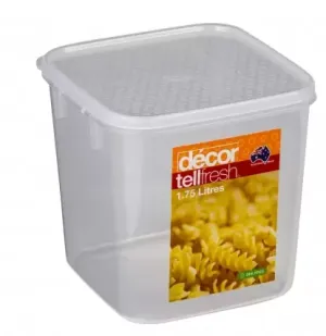 Décor Tellfresh Tall Oblong Food Container – 1.75L
