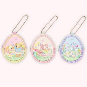Disney Duffy & Friends Come Find Spring Keychain Pouch Set