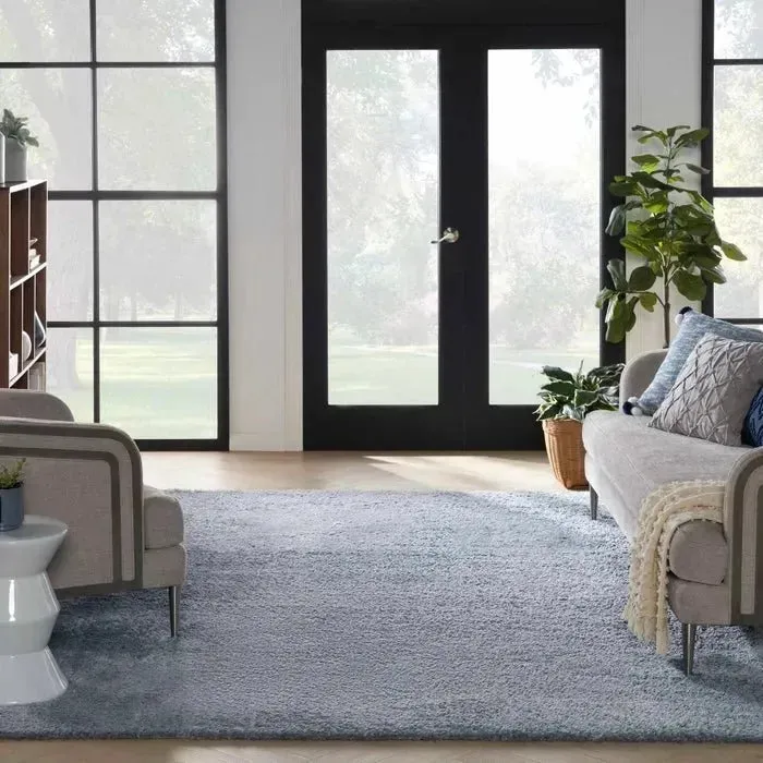 Dreamy Shag DRS05 Light Blue Rug
