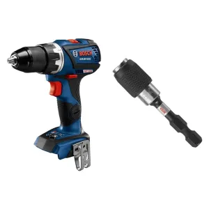Drill/driver Bosch GSR18V-535CN 18V EC (without battery)   Bit holder Bosch ITBHQC201 2 1/4"