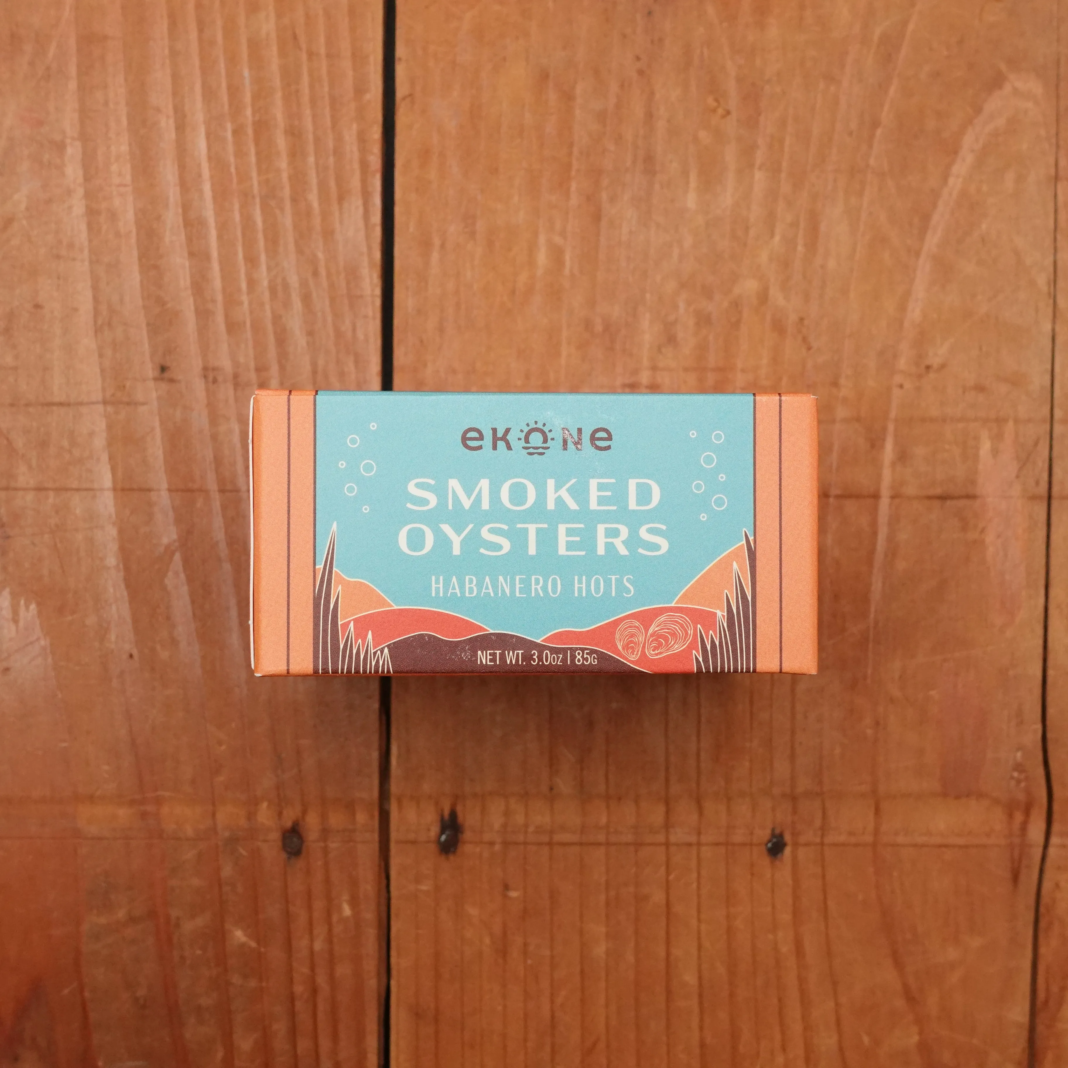 Ekone Oyster Co. Habañero Smoked Oysters - 3oz