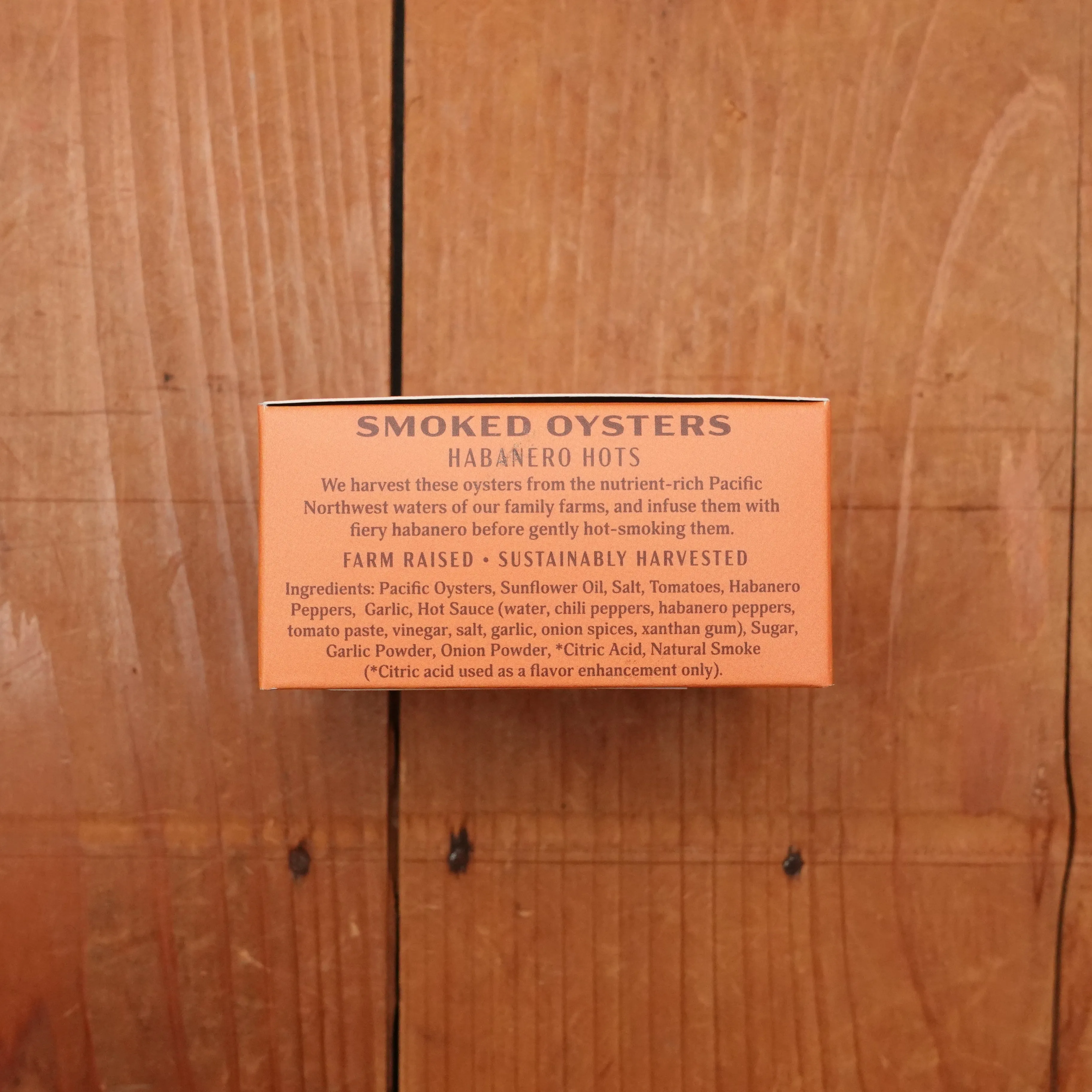 Ekone Oyster Co. Habañero Smoked Oysters - 3oz