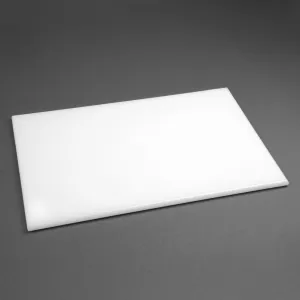 F157 Hygiplas Anti Microbial High Density White Chopping Board