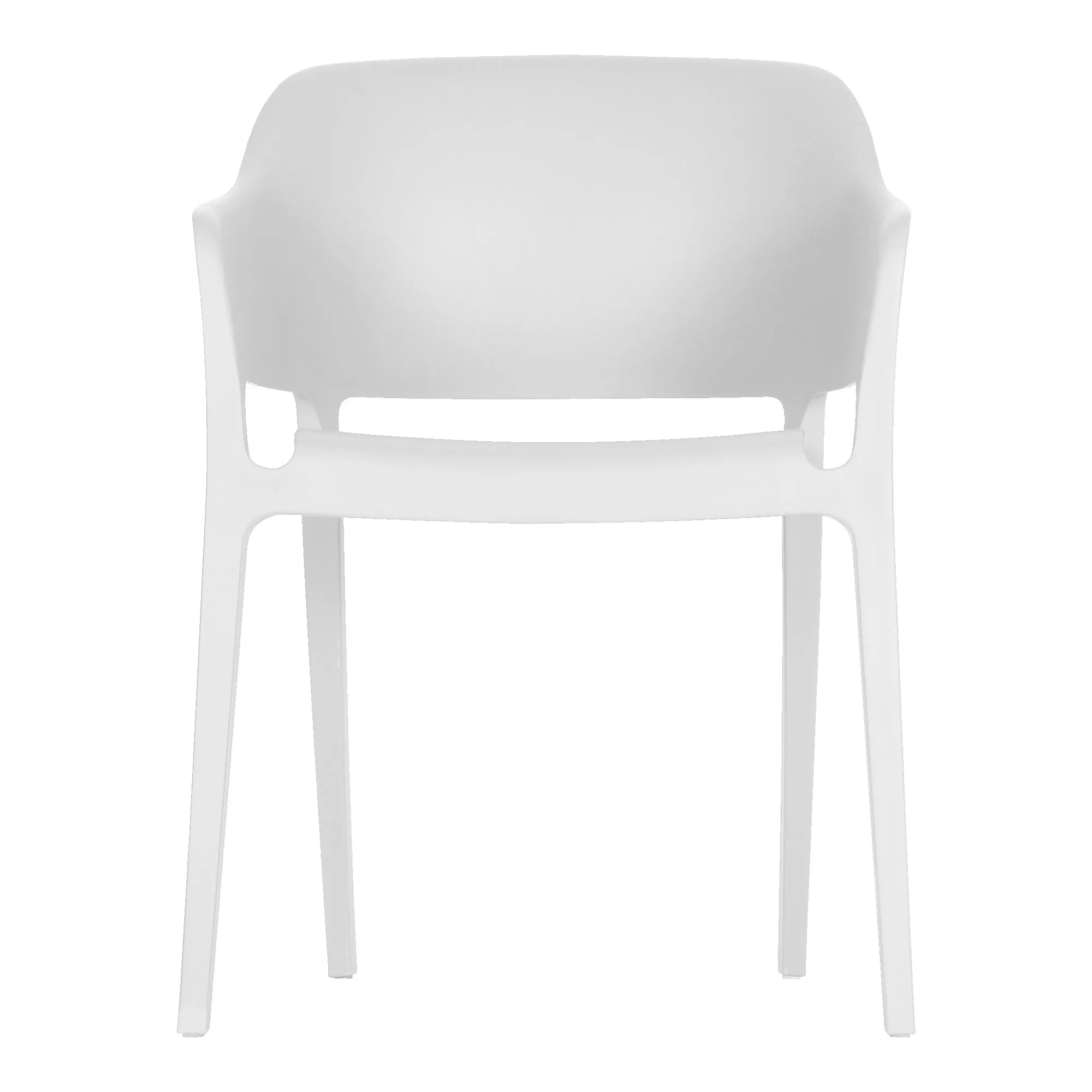 Faro Outdoor Dining Chair White-M2
