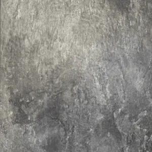 Grey Black Concrete SPC Flooring | w/ Built In Underlay | Elegance Range | 2.04m² Pack