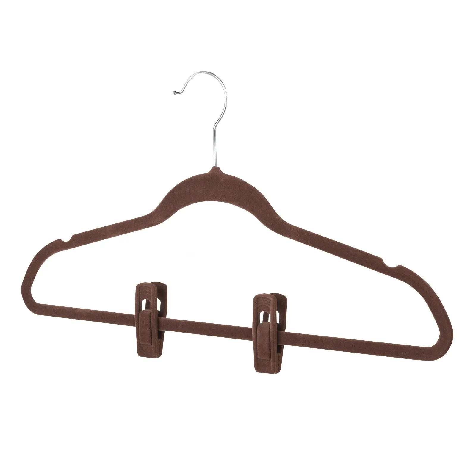Hanger Clips - Set of 12 - Chocolate