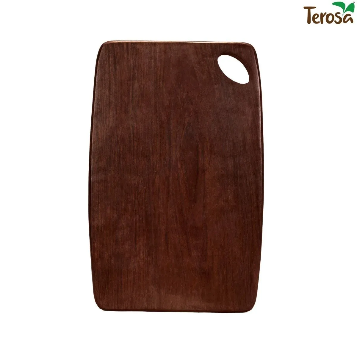 Indian Rosewood or Sheesham Chopping Board Large - 15x9.5" - Oval or Rectangular - Wooden