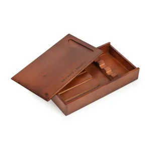 Kramer 4 Slot Wood Steak Knife Storage Box