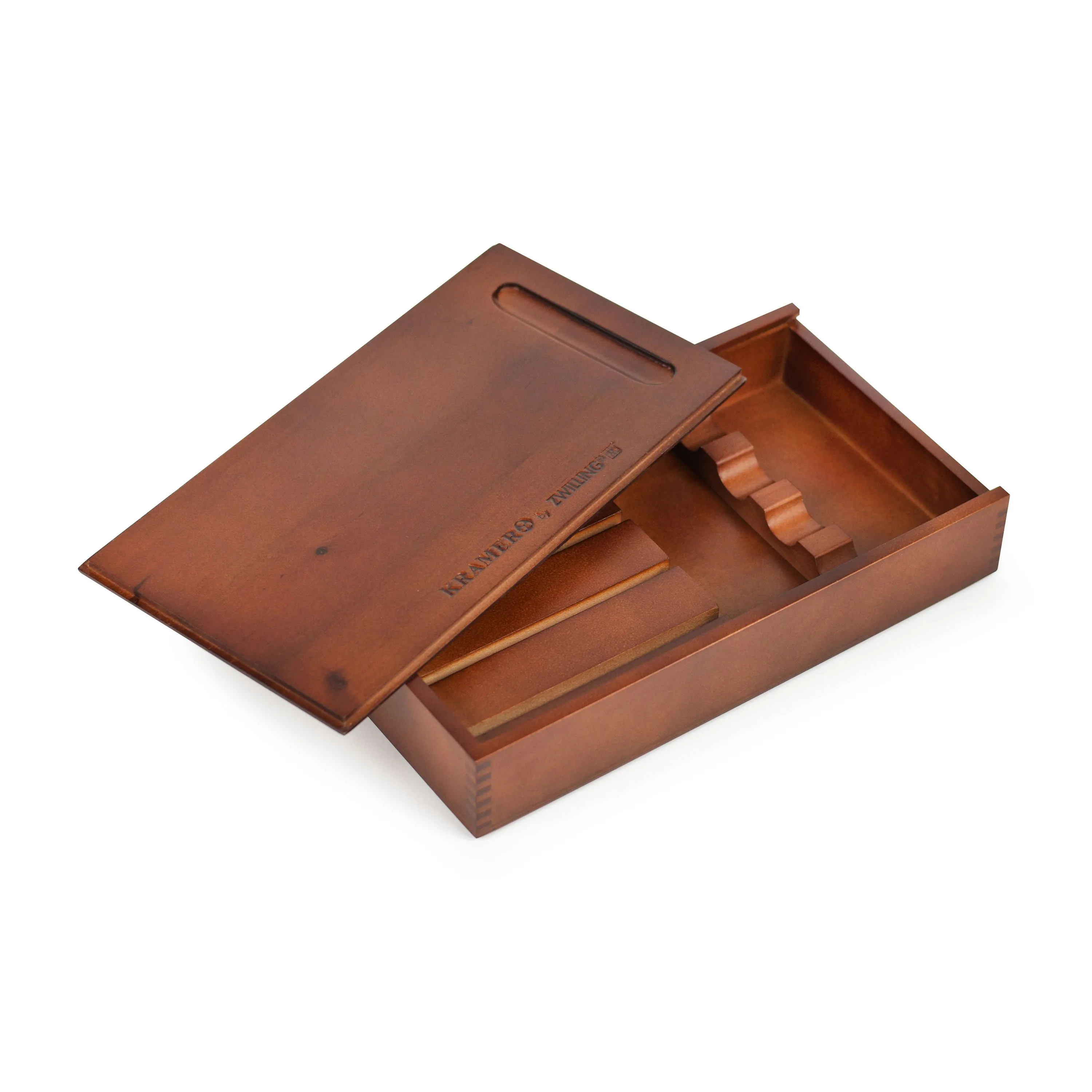 Kramer 4 Slot Wood Steak Knife Storage Box