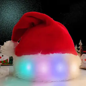 LED Santa Hat