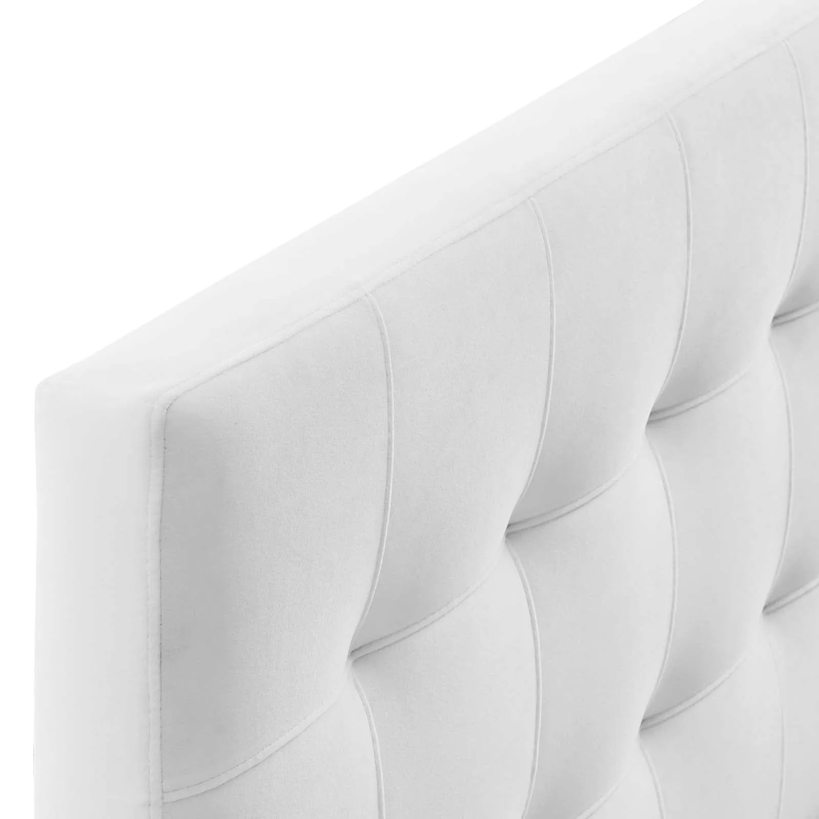 Lily  Biscuit Tufted Performance Velvet Headboard