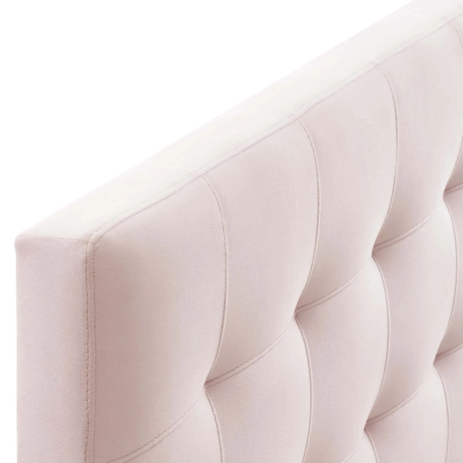 Lily  Biscuit Tufted Performance Velvet Headboard