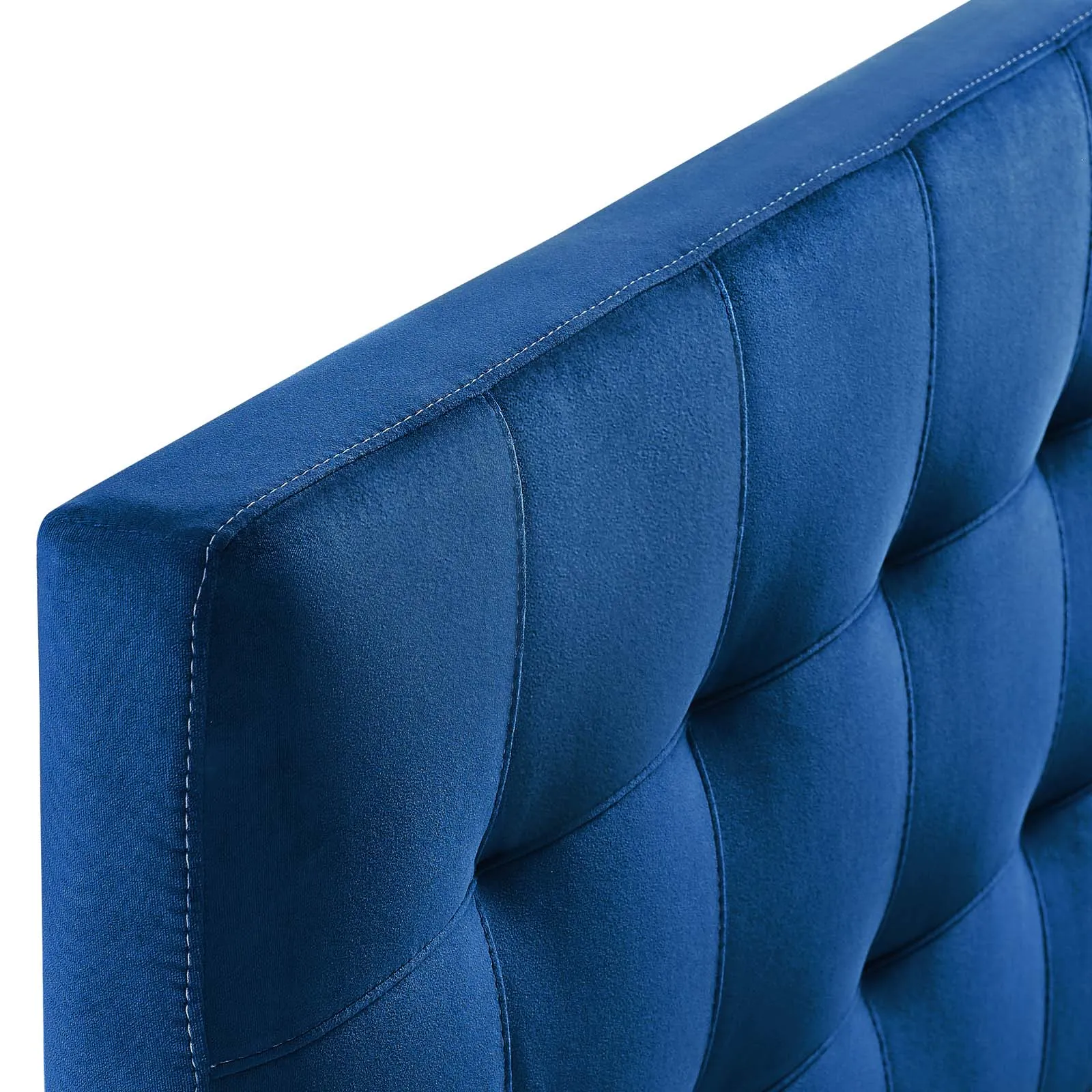 Lily  Biscuit Tufted Performance Velvet Headboard
