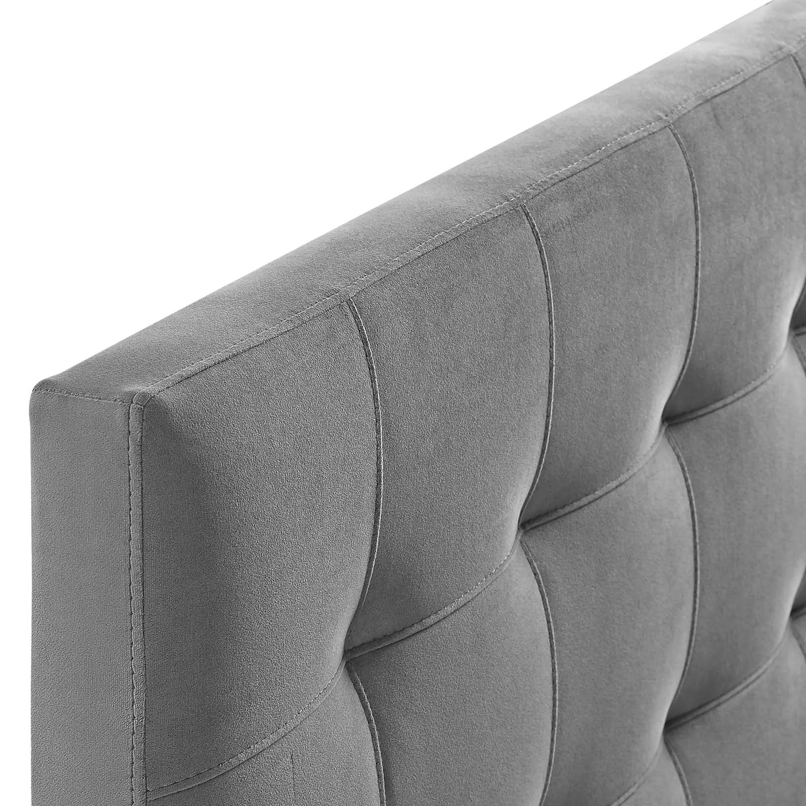 Lily  Biscuit Tufted Performance Velvet Headboard