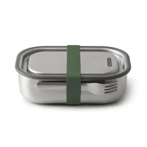 Lunch Box Large Stainless Steel  by Black   Blum