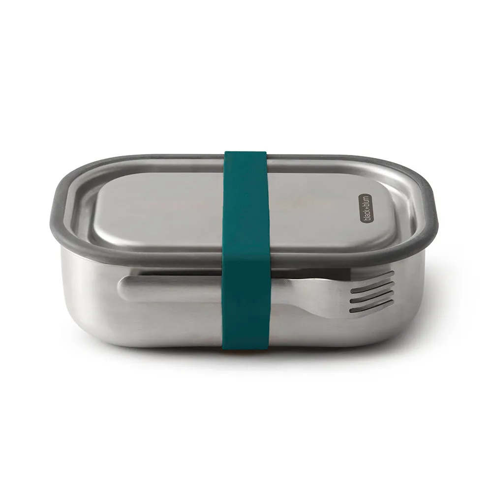Lunch Box Large Stainless Steel  by Black   Blum