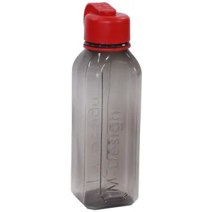 M Design Square Bottle with Strap 650ml - Black