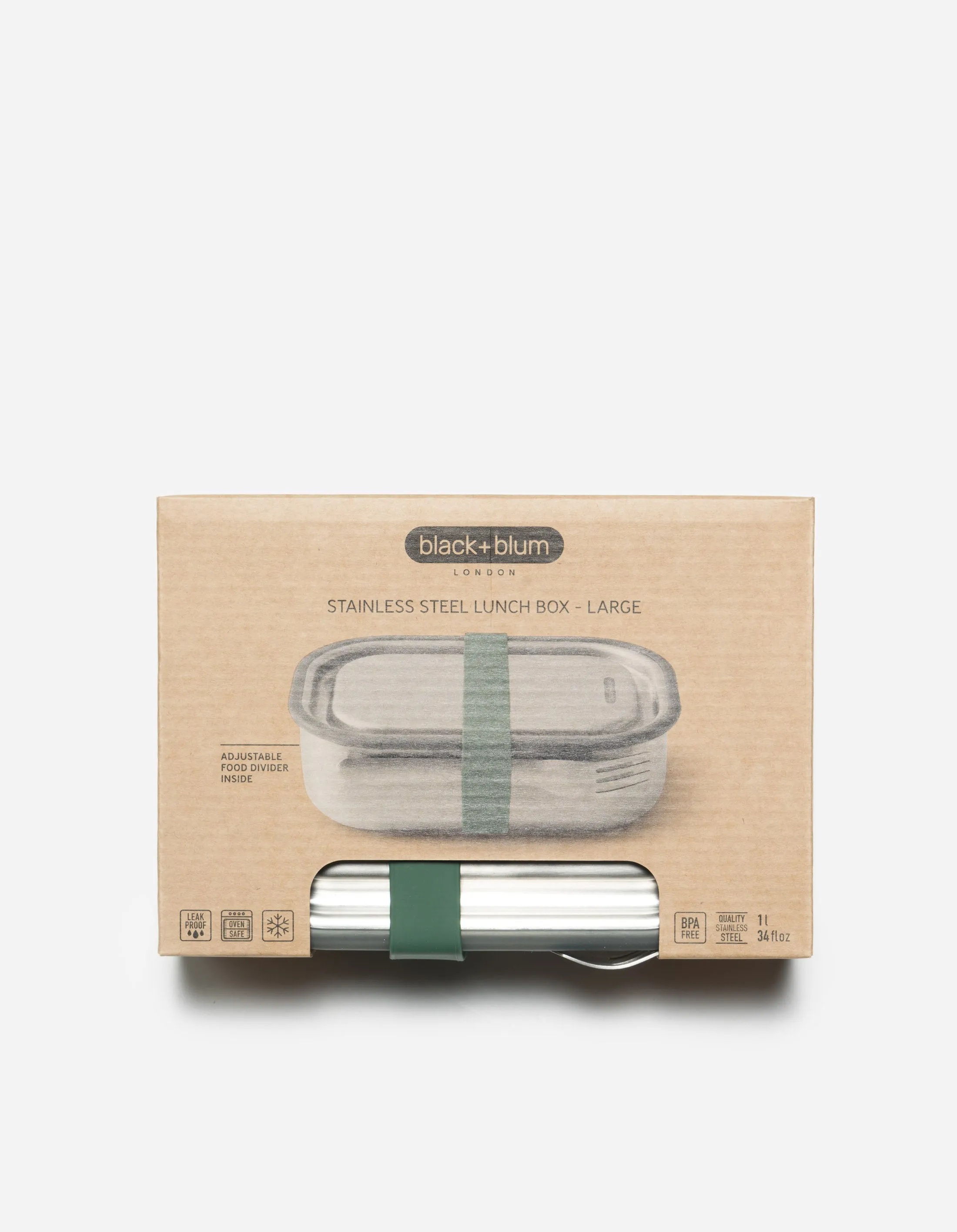 Maharishi x Black Blum MILTYPE Lunch Box Stainless