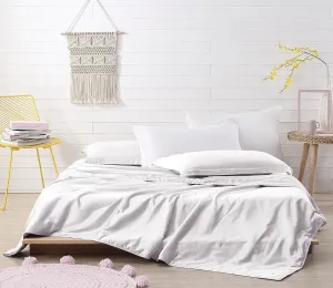 Martha Stewart 300TC Cotton Rayon Blend Light Warmth Silk Comforter