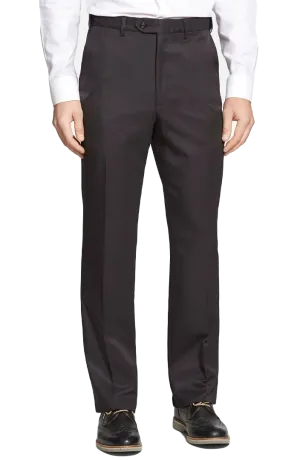 Microfiber Performance Trouser<br>Flat Front<br>Regular Rise