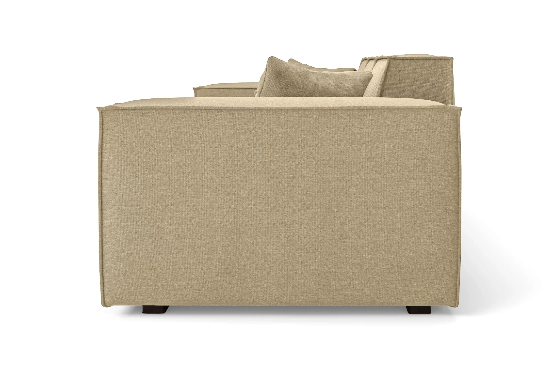 Naples Armchair Beige Linen Fabric