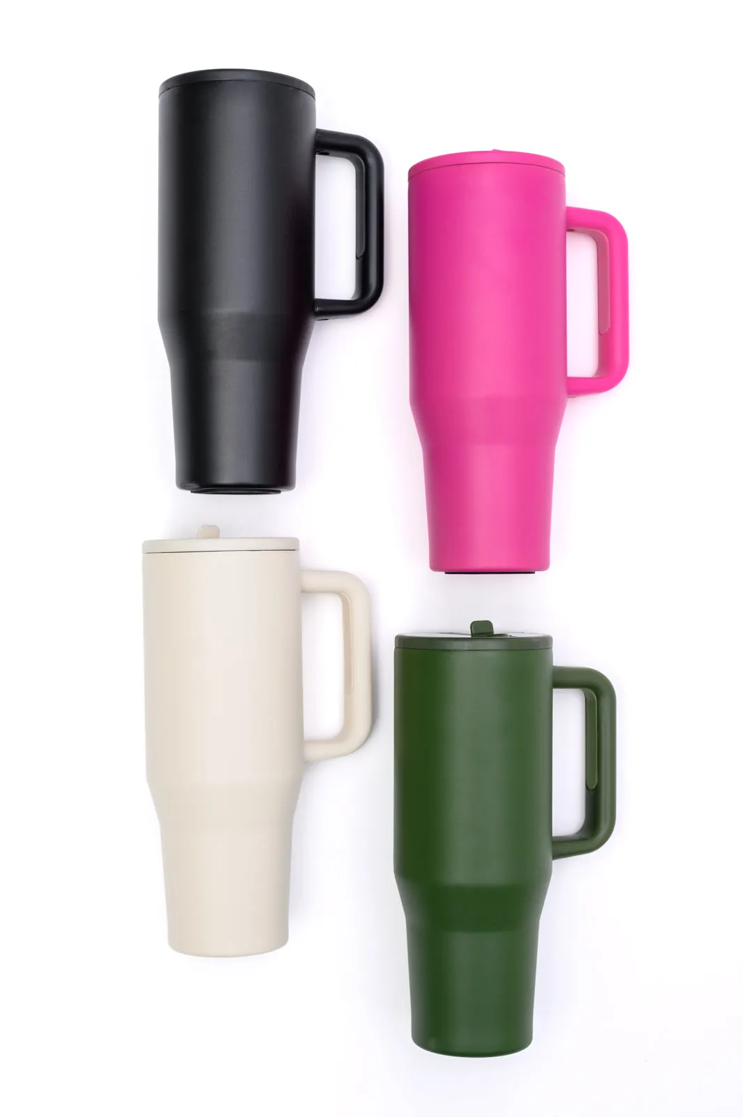 No Spill 40oz Tumbler in Black - 12/6